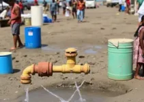 interrupção de água