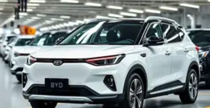 BYD 100 mil carros produzidos