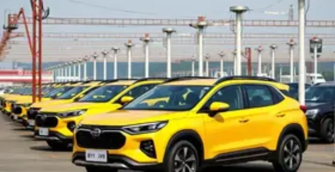 fábrica da BYD na Bahia