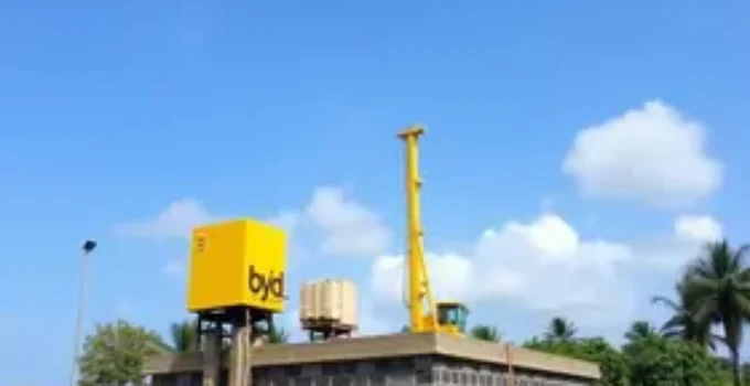 instalação da BYD em Camaçari