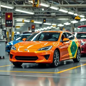 produção de carros chineses