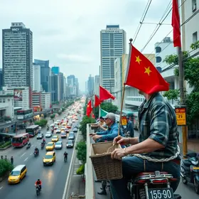 trabalhadores chineses no Brasil