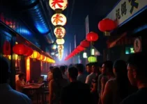Fila de chineses em casa noturna Camaçari