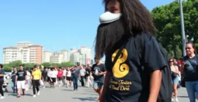 caminhada política