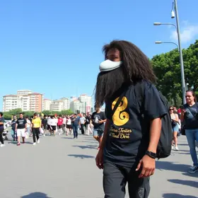 caminhada política