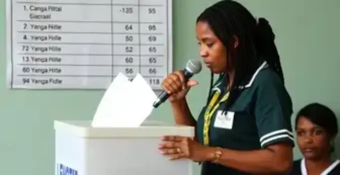 votação em Camaçari (BA)