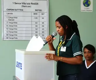 votação em Camaçari (BA)